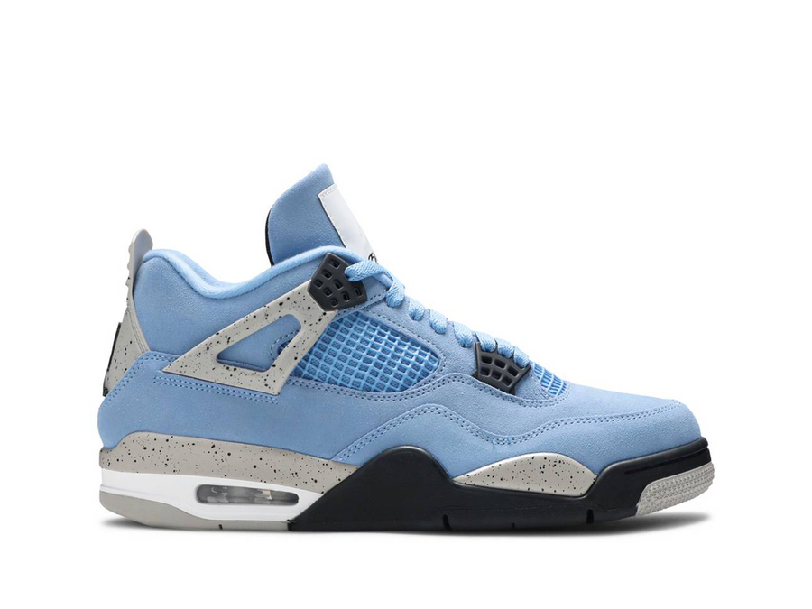 NIKE AIR JORDAN 4 RETRO UNIVERSITY BLUE