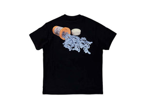 SYNAWORLD 'SYNA LOGO' TEE - BLACK/BLACK