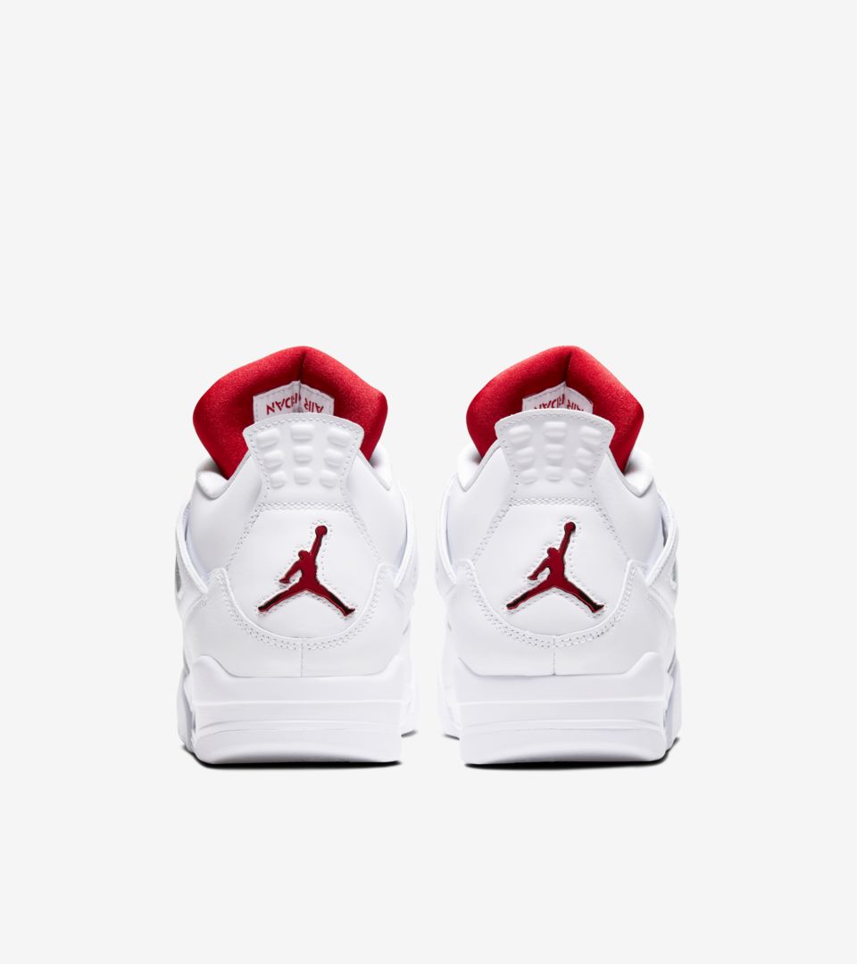 NIKE AIR JORDAN 4 RETRO METALLIC RED