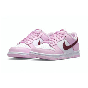 NIKE DUNK LOW PINK FOAM RED WHITE 'VALENTINES DAY' (GS)