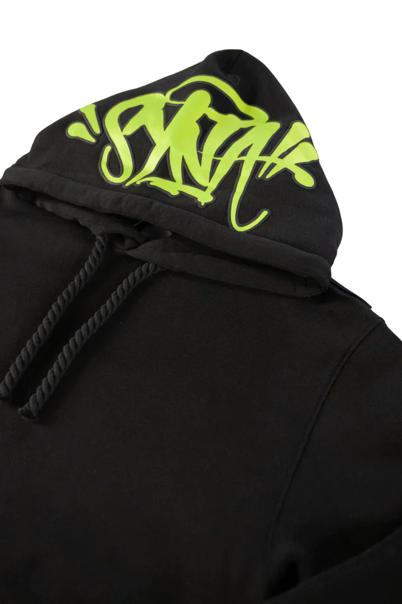 SYNAWORLD 'SYNA LOGO' TRACKSUIT - BLACK/GREEN