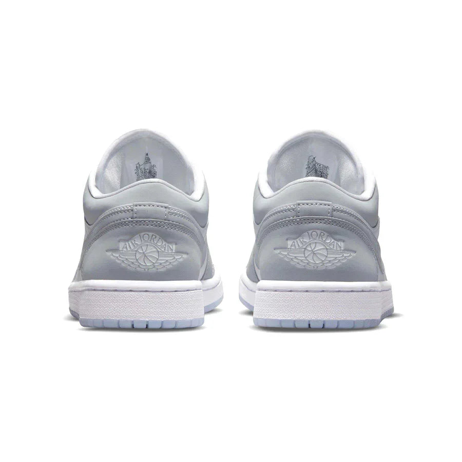 NIKE AIR JORDAN 1 LOW GREY WOLF BLUE (W)