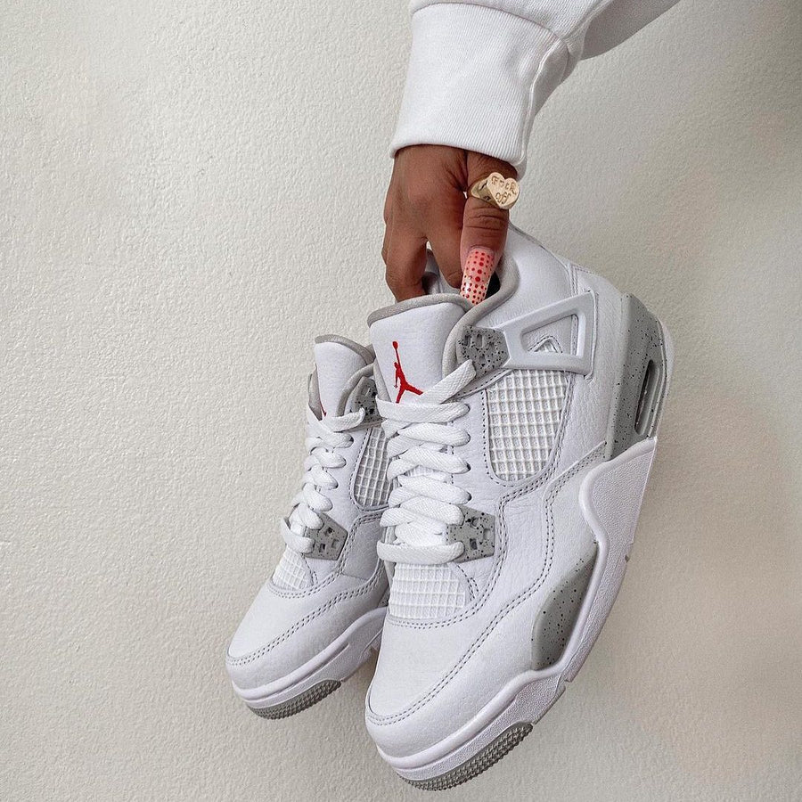 NIKE AIR JORDAN 4 RETRO WHITE OREO