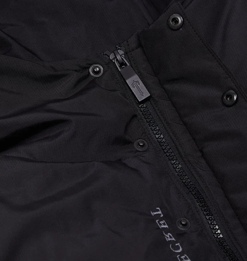 TRAPSTAR DECODED HOODED PUFFER JACKET 2.0 - BLACK