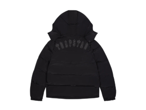 TRAPSTAR BLACKOUT IRONGATE JACKET DETACHABLE HOOD