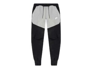 NIKE TECH FLEECE JOGGERS - BLACK & GREY (NEW SEASON)