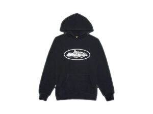 CORTEIZ OG ALCATRAZ HOODIE BLACK