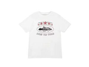 CORTEIZ 5 STARZ ALCATRAZ T-SHIRT WHITE