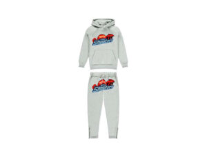 TRAPSTAR LONDON SHOOTERS HOODED TRACKSUIT GREY