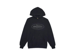 CORTEIZ ALCATRAZ HOODIE TRIPLE BLACK