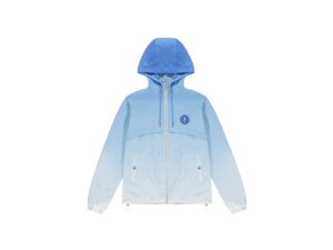 TRAPSTAR IRONGATE WINDBREAKER JACKET - BLUE GRADIENT