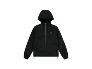 TRAPSTAR IRONGATE WINDBREAKER JACKET - BLACK
