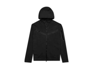 NIKE TECH FLEECE HOODIE - BLACK (NEW SEASON)