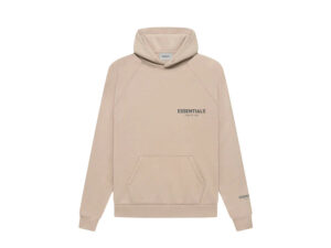 FEAR OF GOD ESSENTIALS CORE PULLOVER HOODIE TAN