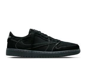 NIKE AIR JORDAN 1 LOW OG X TRAVIS SCOTT BLACK PHANTOM