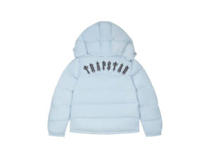 TRAPSTAR ICE BLUE IRONGATE JACKET DETACHABLE HOOD