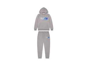 TRAPSTAR GREY ICE FLAVOURS 2.0 EDITION CHENILLE DECODED TRACKSUIT