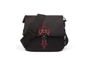 TRAPSTAR MESSENGER BAG 2.0 - BLACK/RED