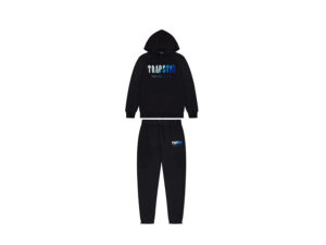 TRAPSTAR BLACK ICE FLAVOURS 2.0 EDITION CHENILLE DECODED HOODED TRACKSUIT
