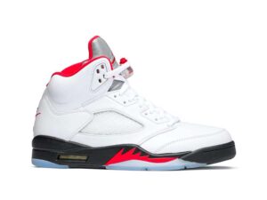 AIR JORDAN 5 RETRO FIRE RED SILVER TONGUE