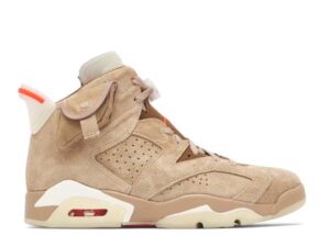AIR JORDAN 6 RETRO X TRAVIS SCOTT BRITISH KHAKI