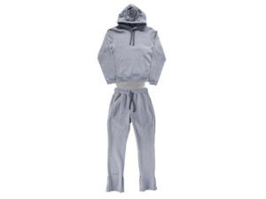 SYNAWORLD 'SYNA LOGO' TRACKSUIT - GREY/GREY
