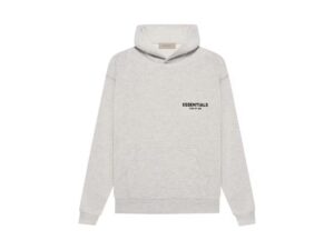 FEAR OF GOD ESSENTIALS HOODIE LIGHT OATMEAL