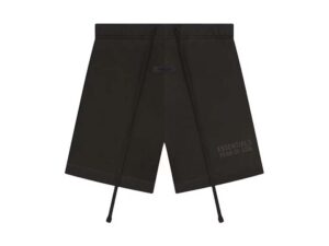 FEAR OF GOD ESSENTIALS SHORTS OFF BLACK