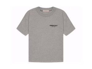 FEAR OF GOD ESSENTIALS T-SHIRT DARK OATMEAL