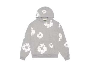 DENIM TEARS THE COTTON WREATH HOODIE GREY