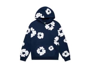 DENIM TEARS THE COTTONE WREATH HOODIE NAVY