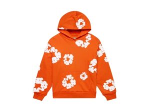 DENIM TEARS THE COTTON WREATH HOODIE ORANGE